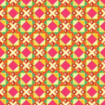 Seamless vector pattern. background texture in geometric ornamental style. Stock Illustration