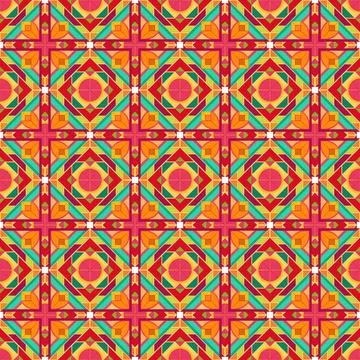 Seamless vector pattern. background texture in geometric ornamental style. Stock Illustration
