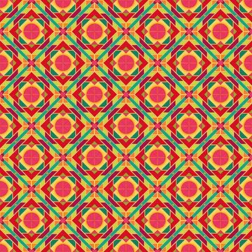 Seamless vector pattern. background texture in geometric ornamental style. Stock Illustration