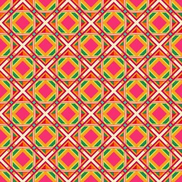 Seamless vector pattern. background texture in geometric ornamental style. Stock Illustration