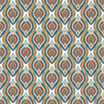 Seamless vector pattern. background texture in geometric ornamental style. Illustrazione stock