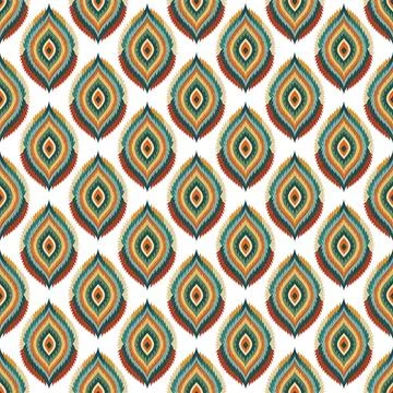 Seamless vector pattern. background texture in geometric ornamental style. Stock Illustration