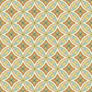 Seamless vector pattern. background texture in geometric ornamental style. Stock Illustration