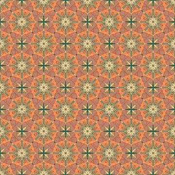 Seamless vector pattern. background texture in geometric ornamental style. Stock Illustration