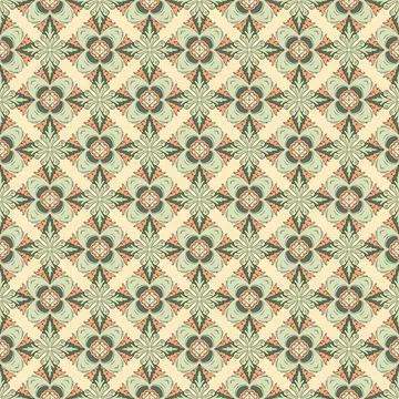 Seamless vector pattern. background texture in geometric ornamental style. Stock Illustration