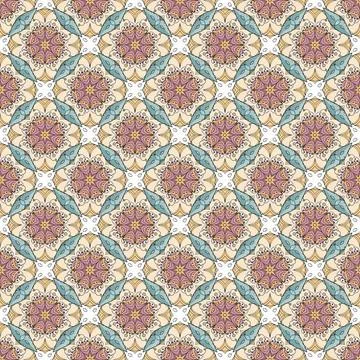 Seamless vector pattern. background texture in geometric ornamental style. Stock Illustration