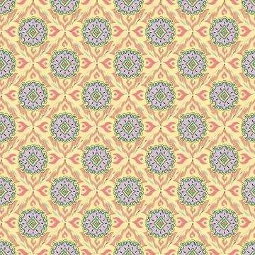 Seamless vector pattern. background texture in geometric ornamental style. Stock Illustration