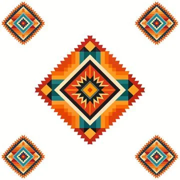 Seamless vector pattern. background texture in geometric ornamental style. Stock Illustration