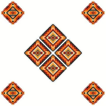 Seamless vector pattern. background texture in geometric ornamental style. Stock Illustration