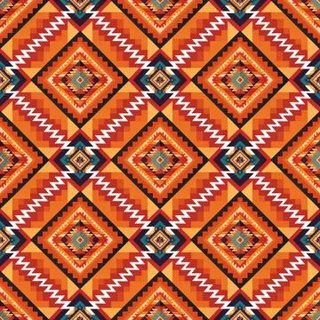 Seamless vector pattern. background texture in geometric ornamental style. Stock Illustration