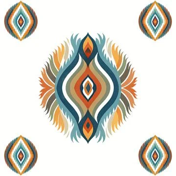 Seamless vector pattern. background texture in geometric ornamental style. Illustrazione stock