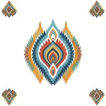 Seamless vector pattern. background texture in geometric ornamental style. Illustrazione stock