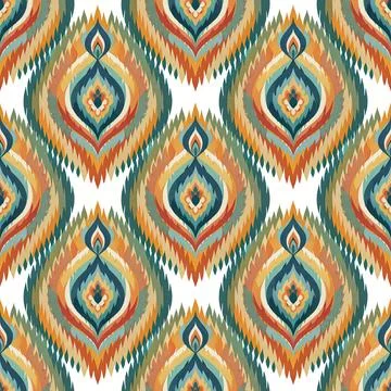 Seamless vector pattern. background texture in geometric ornamental style. Stock Illustration