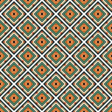 Seamless vector pattern. background texture in geometric ornamental style. Stock Illustration