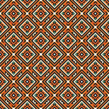 Seamless vector pattern. background texture in geometric ornamental style. Stock Illustration