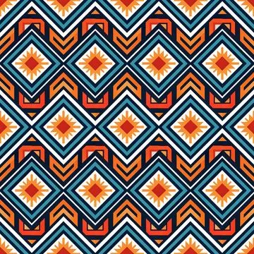 Seamless vector pattern. background texture in geometric ornamental style. Illustrazione stock