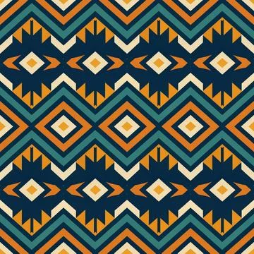 Seamless vector pattern. background texture in geometric ornamental style. Stock Illustration
