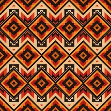 Seamless vector pattern. background texture in geometric ornamental style. Stock Illustration