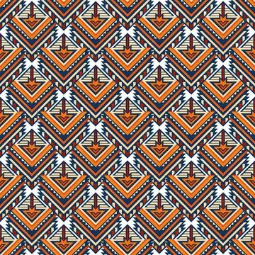 Seamless vector pattern. background texture in geometric ornamental style. Illustrazione stock