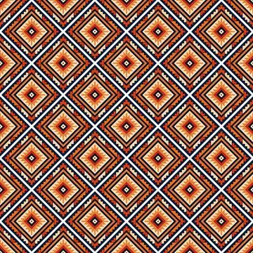 Seamless vector pattern. background texture in geometric ornamental style. Stock Illustration