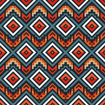 Seamless vector pattern. background texture in geometric ornamental style. Stock Illustration