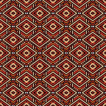 Seamless vector pattern. background texture in geometric ornamental style. Illustrazione stock