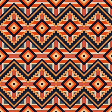 Seamless vector pattern. background texture in geometric ornamental style. Stock-Illustration