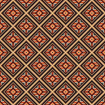 Seamless vector pattern. background texture in geometric ornamental style. Stock Illustration