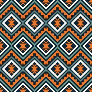 Seamless vector pattern. background texture in geometric ornamental style. Stock Illustration
