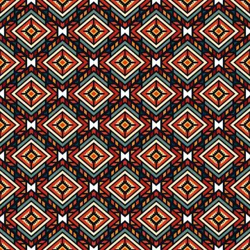 Seamless vector pattern. background texture in geometric ornamental style. Stock Illustration