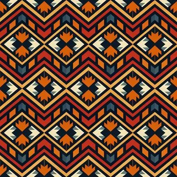 Seamless vector pattern. background texture in geometric ornamental style. Stock Illustration