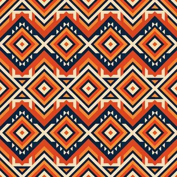 Seamless vector pattern. background texture in geometric ornamental style. Illustrazione stock