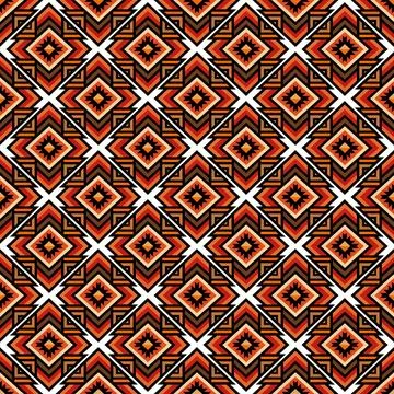 Seamless vector pattern. background texture in geometric ornamental style. Stock Illustration