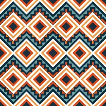 Seamless vector pattern. background texture in geometric ornamental style. Illustrazione stock