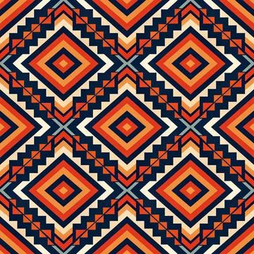 Seamless vector pattern. background texture in geometric ornamental style. Stock Illustration