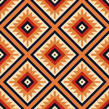 Seamless vector pattern. background texture in geometric ornamental style. Stock Illustration