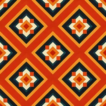 Seamless vector pattern. background texture in geometric ornamental style. Stock Illustration
