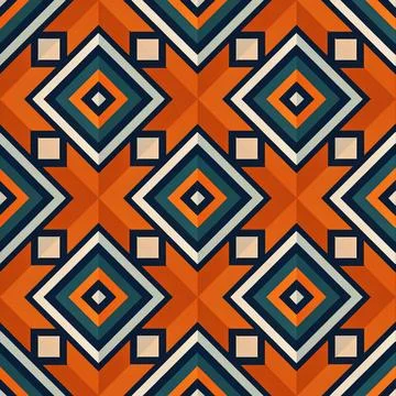 Seamless vector pattern. background texture in geometric ornamental style. Stock Illustration