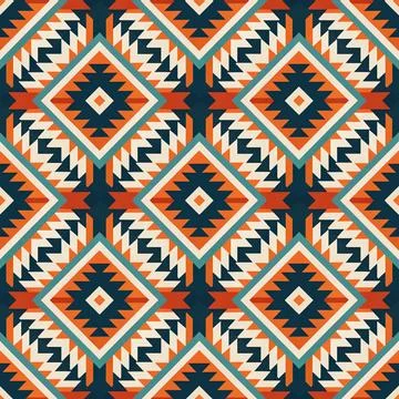 Seamless vector pattern. background texture in geometric ornamental style. Stock Illustration