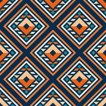 Seamless vector pattern. background texture in geometric ornamental style. Stock Illustration