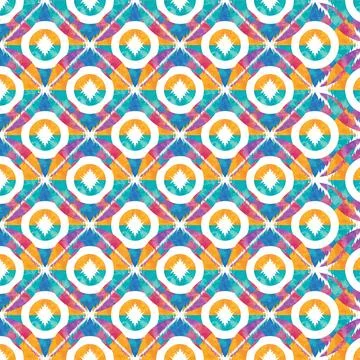 Seamless vector pattern. background texture in geometric ornamental style. Stock Illustration