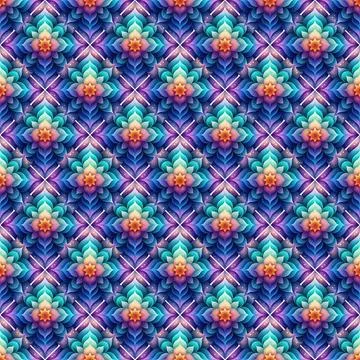 Seamless vector pattern. background texture in geometric ornamental style. Stock Illustration