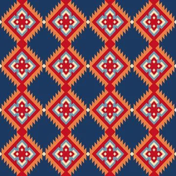 Seamless vector pattern. background texture in geometric ornamental style. Stock Illustration