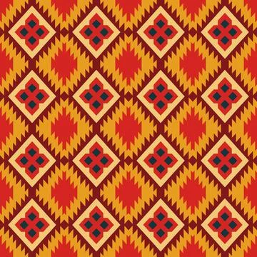 Seamless vector pattern. background texture in geometric ornamental style. Stock Illustration