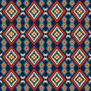 Seamless vector pattern. background texture in geometric ornamental style. Illustrazione stock