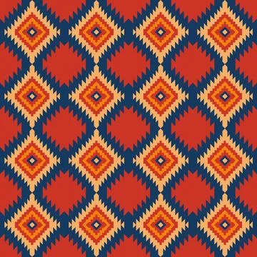 Seamless vector pattern. background texture in geometric ornamental style. Stock Illustration