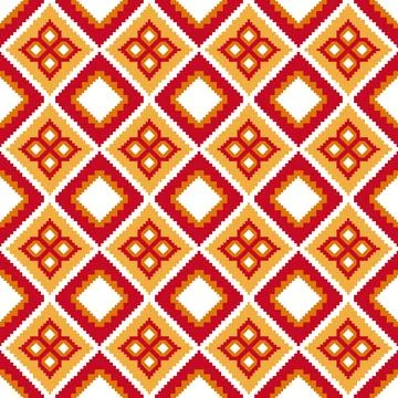 Seamless vector pattern. background texture in geometric ornamental style. Stock Illustration