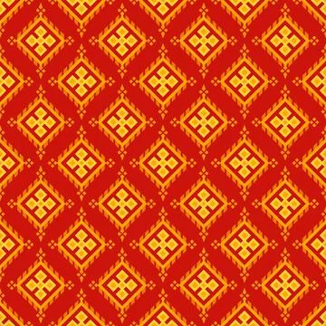 Seamless vector pattern. background texture in geometric ornamental style. Stock Illustration