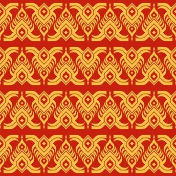 Seamless vector pattern. background texture in geometric ornamental style. 库存插图