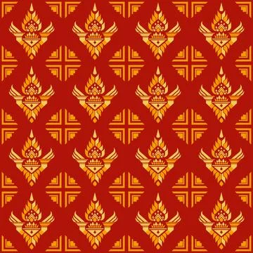 Seamless vector pattern. background texture in geometric ornamental style. 库存插图